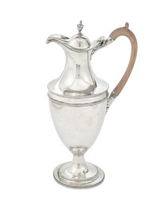 Lot 161 - George III Sterling Silver Claret Jug