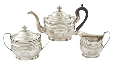 Lot 222 - Federal Silver Tea Service