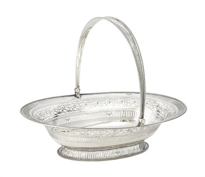 Lot 197 - George III Sterling Silver Cake Basket