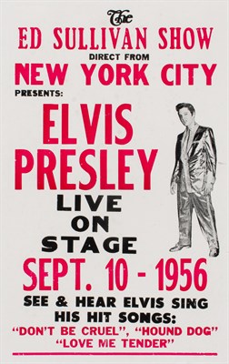Lot 2119 - ELVIS PRESLEY (1935-1977) An original poster...