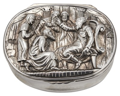 Lot 150 - George IV Sterling Silver-Gilt Snuff Box...