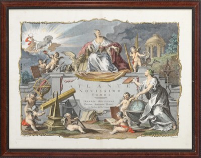 Lot 63 - [ATLAS] ZATTA, ANTONIO. Title-page to Zatta's...