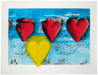 Lot 43 - Jim Dine (b. 1935) YOLK (BURG 1) Hand-colored...