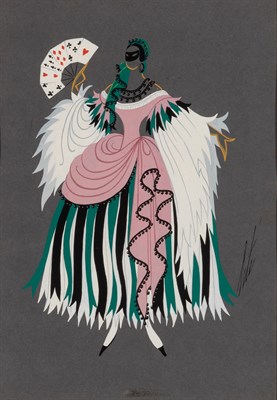 Lot 2055 - ERTE (ROMAIN DE TIRTOFF) Russian/French,...