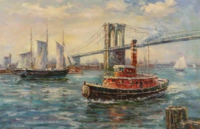 Lot 70 - 20th/21st Century School Brooklyn Bridge...