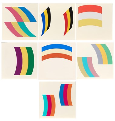 Lot 222 - Charles Hinman (b. 1932) SEVEN SCREENPRINTS...