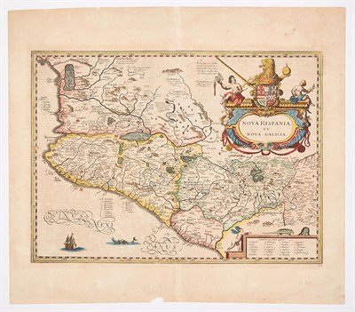 Lot 173 - [MAP-MEXICO] [JANSSON, JAN]. Nova Hispania et...