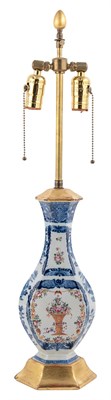 Lot 127 - Chinese Export Porcelain Vase Late 19th...