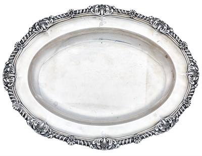 Lot 142 - George IV Sterling Silver Platter John Bridge,...