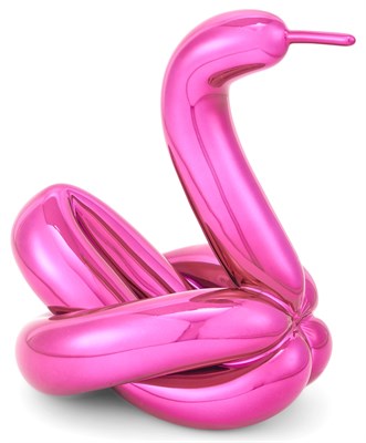 Lot 71 - Jeff Koons (b. 1955) BALLOON SWAN (MAGENTA)...