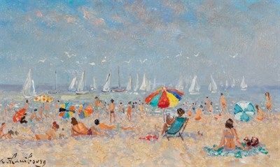 Lot 1093 - Andre Hambourg French, 1909-1999 Soleil sur la...