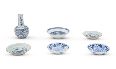 Lot 115 - Group of Chinese Blue and White Porcelain Articles