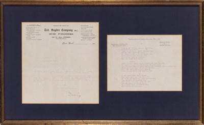 Lot 2030 - The Collection of Nancy Salisbury IRVING...