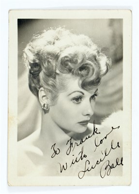 Lot 2010 - The Collection of Nancy Salisbury LUCILLE BALL...