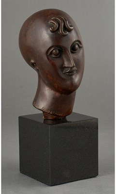 Lot 58 - Elie Nadelman Polish/American, 1882-1946 Head...