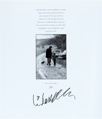 Lot 2101 - LINDA McCARTNEY (1941-1998) Four signed...