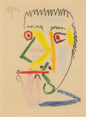 Lot 145 - Pablo Picasso (1881-1973) FUMEUR À LA...
