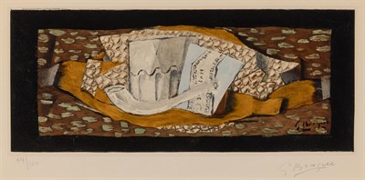Lot 17 - After Georges Braque (1882-1963) NATURE MORT...