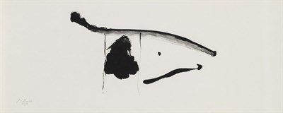 Lot 126 - Robert Motherwell (1915-1991) BLACK...