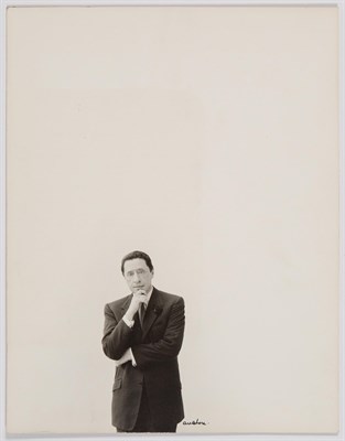 Lot 68 - AVEDON, RICHARD Harold Arlen in suit. Circa...