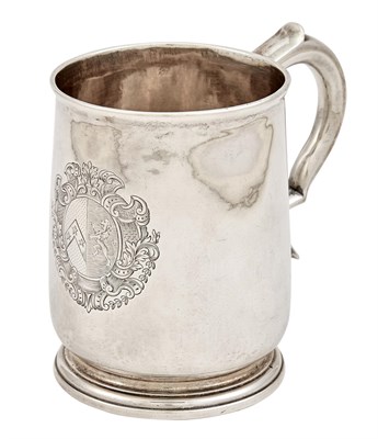 Lot 1195 - George I Sterling Silver Mug John Lingard,...