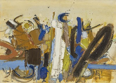 Lot 3 - John Levee American, 1924-2017 April IX, 1957...