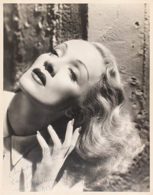 Lot 2050 - MARLENE DIETRICH (1901-1992) Large format...