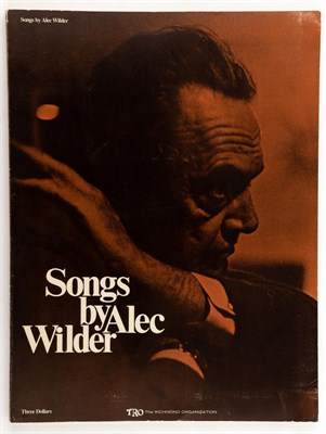 Lot 661 - Inscribed for Harold Arlen by Alec Wilder