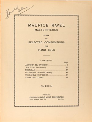 Lot 660 - Two sheet music compilations signed by Harold Arlen