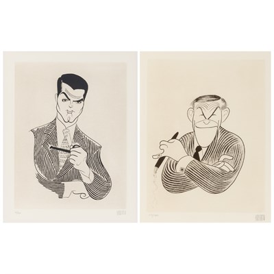 Lot 2086 - AL HIRSCHFELD (1903-2003) Cary Grant. Etching,...