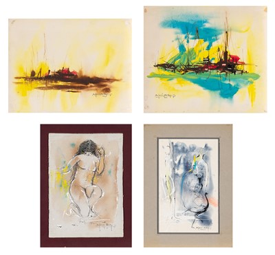 Lot 37 - Benjamin Mendoza y Amor Flores