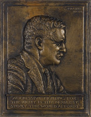 Lot 11 - [ROOSEVELT, THEODORE] FRASER, JAMES EARL....