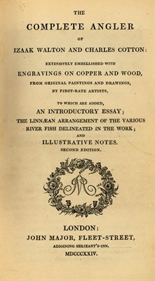 Lot 151 - [ANGLING]
WALTON, IZAAK and COTTON, CHARLES. The Complete Angler.