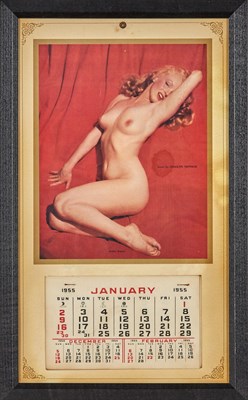 Lot 181 - MONROE, MARILYN 1955 Golden Dreams pinup...