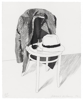 Lot 61 - David Hockney (b. 1937) PANAMA HAT (SCOTTISH...
