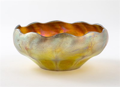 Lot 306 - Tiffany Favrile Glass Bowl First quarter 20th...