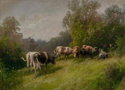 Lot 1079 - Hermann Ottomar Herzog German/American,...