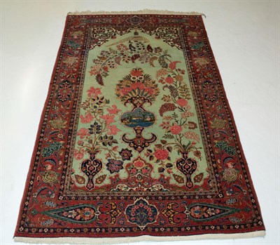 Lot 861 - Dabir Kashan Prayer Rug