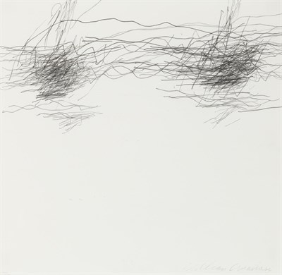 Lot 65 - William Anastasi American, b. 1933 Subway...
