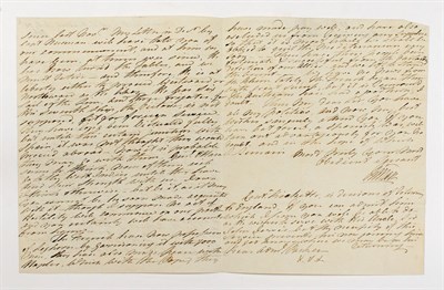 Lot 52 - [ANGLO-SPANISH WAR etc.] MAN, ROBERT, Admiral....