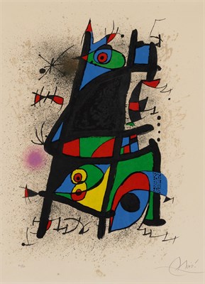 Lot 117 - Joan Miró (1893-1983) LA GESTATION DES...