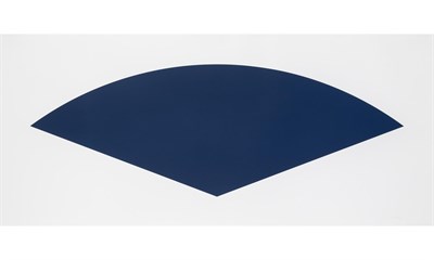 Lot 82 - Ellsworth Kelly (1923-2015) BLUE CURVE (STATE...