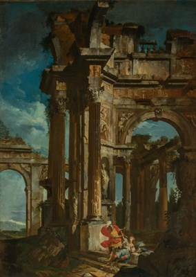 Lot 1015 - Circle of Giovanni Paolo Panini Antique...
