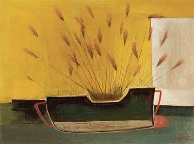 Lot 85 - Angel Botello Puerto Rican, 1913-1986 Espigas,...
