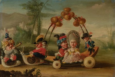 Lot 1013 - Attributed to Faustino Bocchi An Elegant Dwarf...