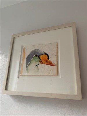Lot 25 - Scott Kelley American, b. 1963 King Eider,...
