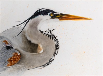 Lot 24 - Scott Kelley American, b. 1963 Great Blue...