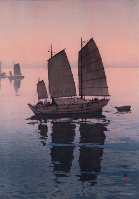 Lot 360 - A Woodblock Print by Hiroshi Yoshida