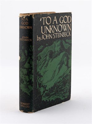 Lot 201 - STEINBECK, JOHN To a God Unknown. New York:...