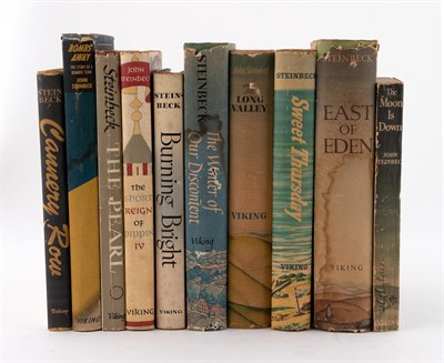 Lot 204 - STEINBECK, JOHN A Collection of Steinbeck and...